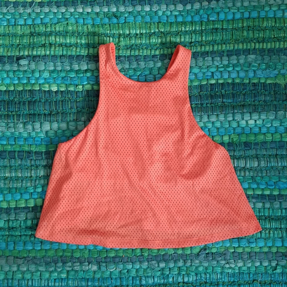 Orange Lucy Athletic Bra Top